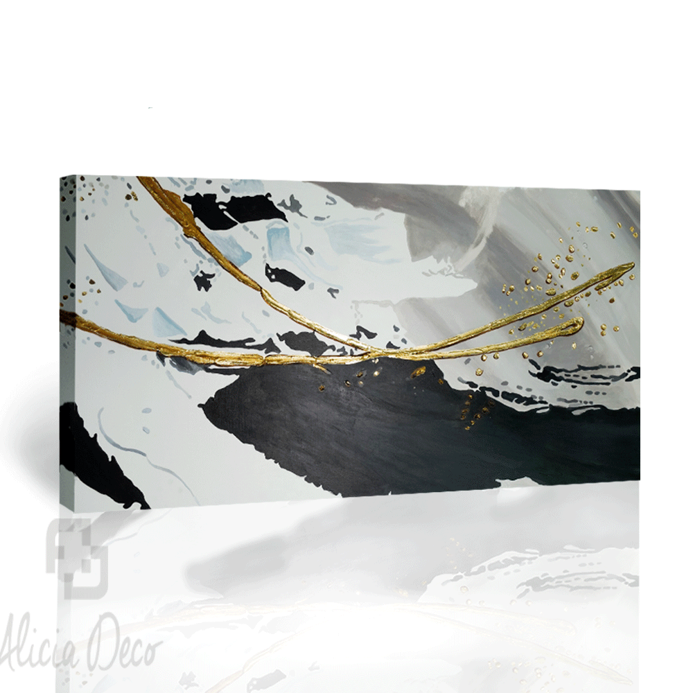 Tableau modern hand painted - Alicia Deco